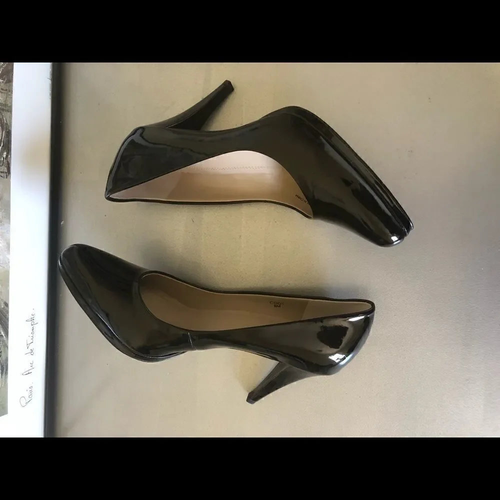 ‎Ellen Tracy Cody Platform Patent Leather Pump